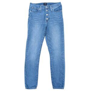 J.Crew Women's Jeans 9" high-rise skinny jean in signature stretch SZ 27